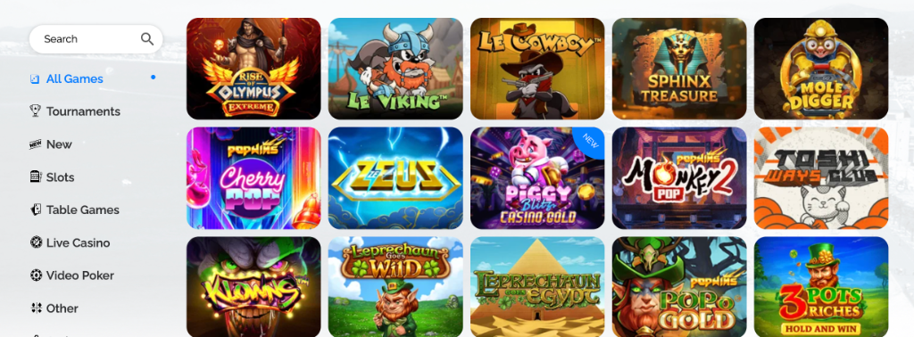 Azur Casino Games Library - Slots, Table Games, Live Casino